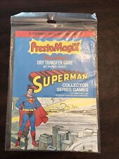 SEALED 1979 Presto Magix SUPERMAN SAVES THE DAILY PLANET #3 DRY TRANSFER DC GAME picture