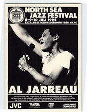 Postcard Al Jarreau North Sea Jazz Festival July 8-10 1994 Hague Netherlands picture