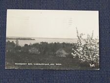 Lincolnville Maine ME RPPC Real Photo Penobscot Bay picture