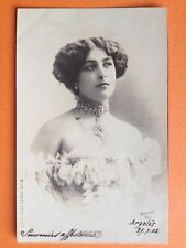 cpa Portrait of Actress Olive HAYGATE PHOTO signed REUTLINGER in PARIS picture