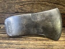Vintage COLLINS 3-1/2 Lb Single Bit Axe Head - Solid USA Axe picture