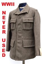 Vintage Swedish Army Fitted Wool Coat/ Jacket /Tunic WWII M39. NEW, 1940  picture