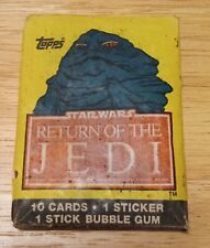 1983 Topps Star Wars Return of the Jedi Unopened Trading Card Pack picture