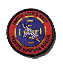 United States Navy Fighter Weapons School 'TopGun' Patch - Sew On, 3.5