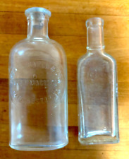 2 Vtg Glass Bottles Franck Baker & Son Mccormick & Co picture