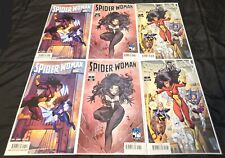 (LOT OF 6) SPIDER-WOMAN #7 REGULAR MOMOKO & NAUCK THREE COVER SET 1ST ASSEMBLY picture