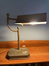 Vintage 1950s Bronze Table Reading Lamp Warshawsky Swivel Joint Construction. picture