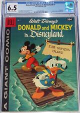Walt Disney's Donald and Mickey in Disneyland #1 CGC 6.5 May 1958 Dell Giant picture