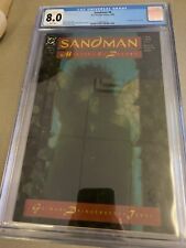 Sandman #8 CGC 8.0 WHITE Pages 1st appearance of Death picture