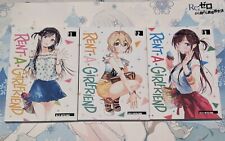 Rent-A-Girlfriend Manga Lot Volumes 1-3 (Never Read) English Reiji Miyajima picture