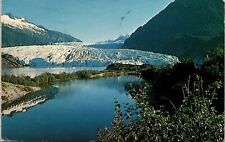 Postcard Posted 19977 Mendenhall Glacier Near Juneau Alaska [bs] picture