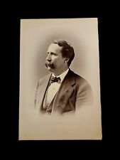 Photo-Mezzotint Cabinet Card Photograph Man Brooklyn NY picture