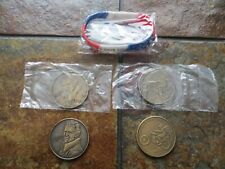 EVEL KNIEVEL ORIGINAL '72 SOLID BRONZE COIN FROM SNAKE RIVER CANYON JUMP picture