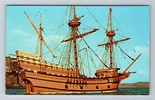 Mayflower II, Ship, Transportation, Antique, Vintage Souvenir Postcard picture