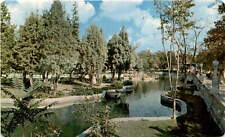 La Alameda Saltillo Coahuila Mexico Park Postcard Delfino Postcard picture