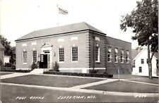 Real Photo Postcard Post Office in Jefferson, Wisconsin picture