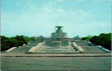 Vtg Detroit Michigan ~ James Scott Memorial Fountain Belle Isle Park Postcard picture
