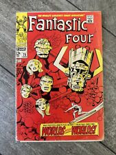 Fantastic Four #75 Marvel 1968 (G) Silver Surfer & Galactus App KEY Look picture