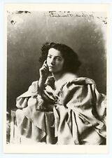 Vintage Postcard - Sarah Bernhardt French Stage Actress From 1859 Photo picture