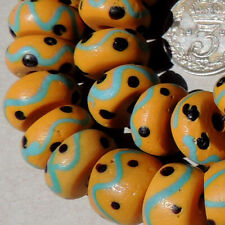 31 old antique venetian fancy african trade beads #1684 picture