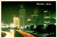 Houston, Texas, skyline, nation's sixth-largest city, diverse culture, Postcard picture