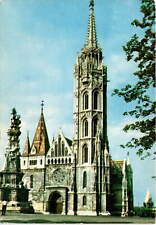 Matthias Church, Budapest, Hungary, 13th-19th centuries, Hungarian, Postcard picture