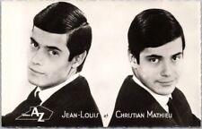 c1960s French Pop Music Photo RPPC Postcard 
