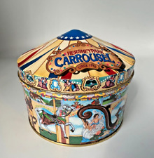 Hershey Park Carrousel Tin Box Hometown Series Canister #13 USA 1996 Empty picture