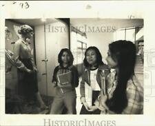 1980 Press Photo Vietnamese female students at Andrew Jackson High School picture