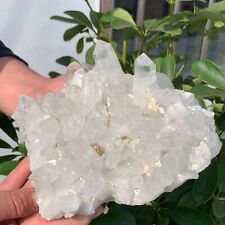 5.2LB  Large Natural White Quartz Crystal Cluster Rough Specimen HEALING picture