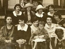 1N Photograph Family Group Photo Portrait Women Ladies Girls 1920's picture