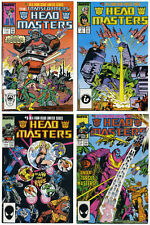 TRANSFORMERS HEADMASTERS 1 - 4 Complete Set FN/VF Marvel Comics 1 2 3 4 picture