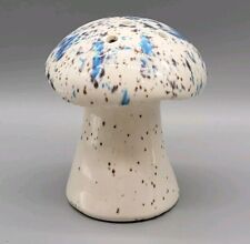 Vintage Arnels Ceramic Mushroom Sugar Spice Cheese Shaker Speckled Large Holes picture