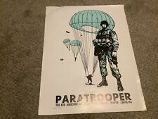 Original Vietnam Era Paratrooper Recruiting Poster picture