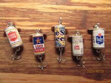 Lone Star & Texas Light Beer 5 Different Promotional Spinning Fishing Lures      picture
