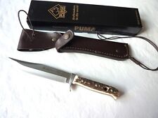 Puma 11 6396 Handmade Bowie Knife Stag Handle Made In Germany ~NIB~🔥 picture