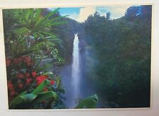Akaka Falls Hilo Hawaii Hamakua Coast Waterfall Souvenir Posted Postcard  picture