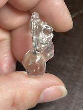 Clear Quartz Crystal Pregnant Woman’s Body Carving 1.14in x .54in x .6in picture