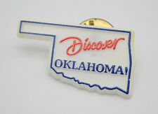 Discover Oklahoma Vintage Lapel Pin picture