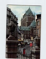 Postcard Le Château Frontenac vue de la rue du Fort Quebec City Canada picture
