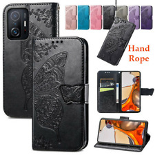 Leather 3D Butterfly Wallet Card Phone Case For Xiaomi 11T Pro 10S Poco F3 X3  picture
