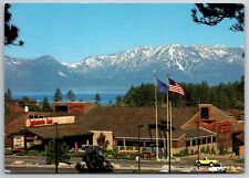 Lakeside Inn & Casino South Shore Lake Tahoe Nevada Stateline 1987 6x4 Postcard picture