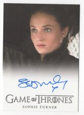 Sophie Turner as Sansa Stark GAME OF THRONES Season 6 Autograph Card Auto picture
