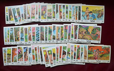 Vintage 1966 Tarzan Anglo Confectionery Banner Trading Cards Complete Set 66 picture