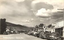 DUBOIS WYOMING BUSINESS DISTRICT c1950 real photo postcard rppc wy main street picture
