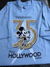 NEW Disney World Hollywood Studios 35th Anniversary Passholder T-Shirt Size L picture
