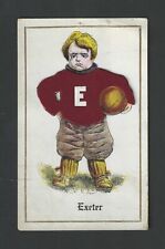 Phillips Academy Exeter , NH Football postcard picture