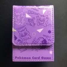 Pokemon Crad Game Gengar Flip Deck Case Pokemon Center Limited picture