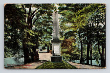 c1926 Postcard Concord MA Massachusetts Old North Bridge picture