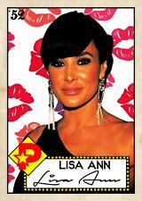 ‘52 Design Lisa Ann Trading Card Art Print Trading Card  - by MPRINTS picture